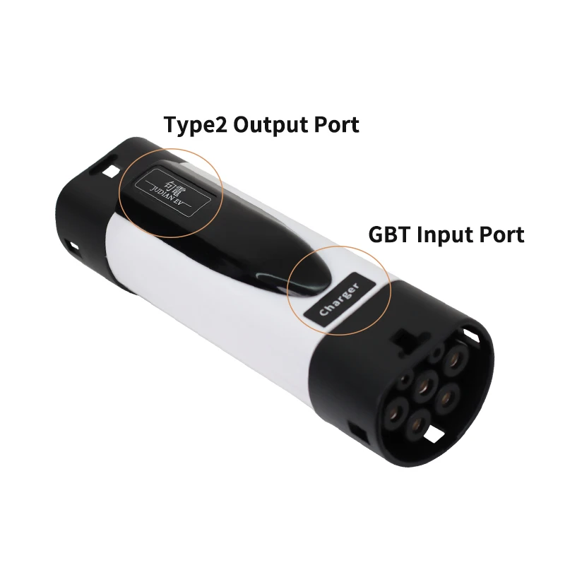 GBT Charger to Type2 Electric Car 1/3 Phase Adapter GBT TO TYPE2 EV Adapter Electric Vehicle Charger Connecter for 16A/32A