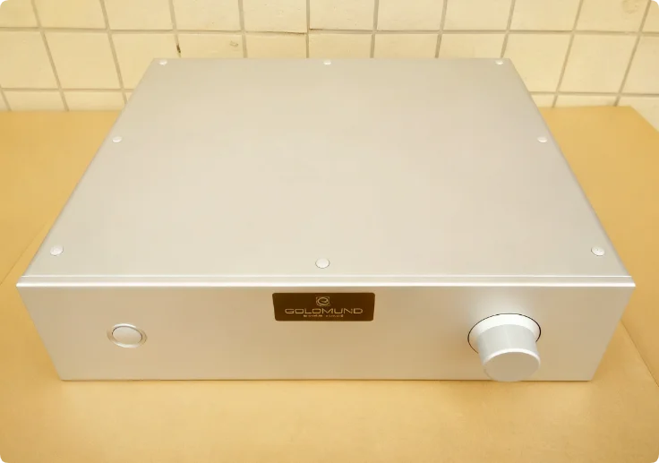 

JY/ Goldmund All aluminum amplifier chassis / Preamplifier case / AMP Enclosure DIY box (320 *90*308mm)