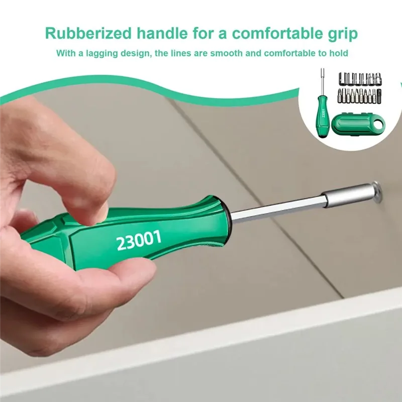 Portable Screwdriver Set Portable Multi-Purpose Screwdriver High-Strength Screwdriver Nut Driver For Daily Repair-Hot