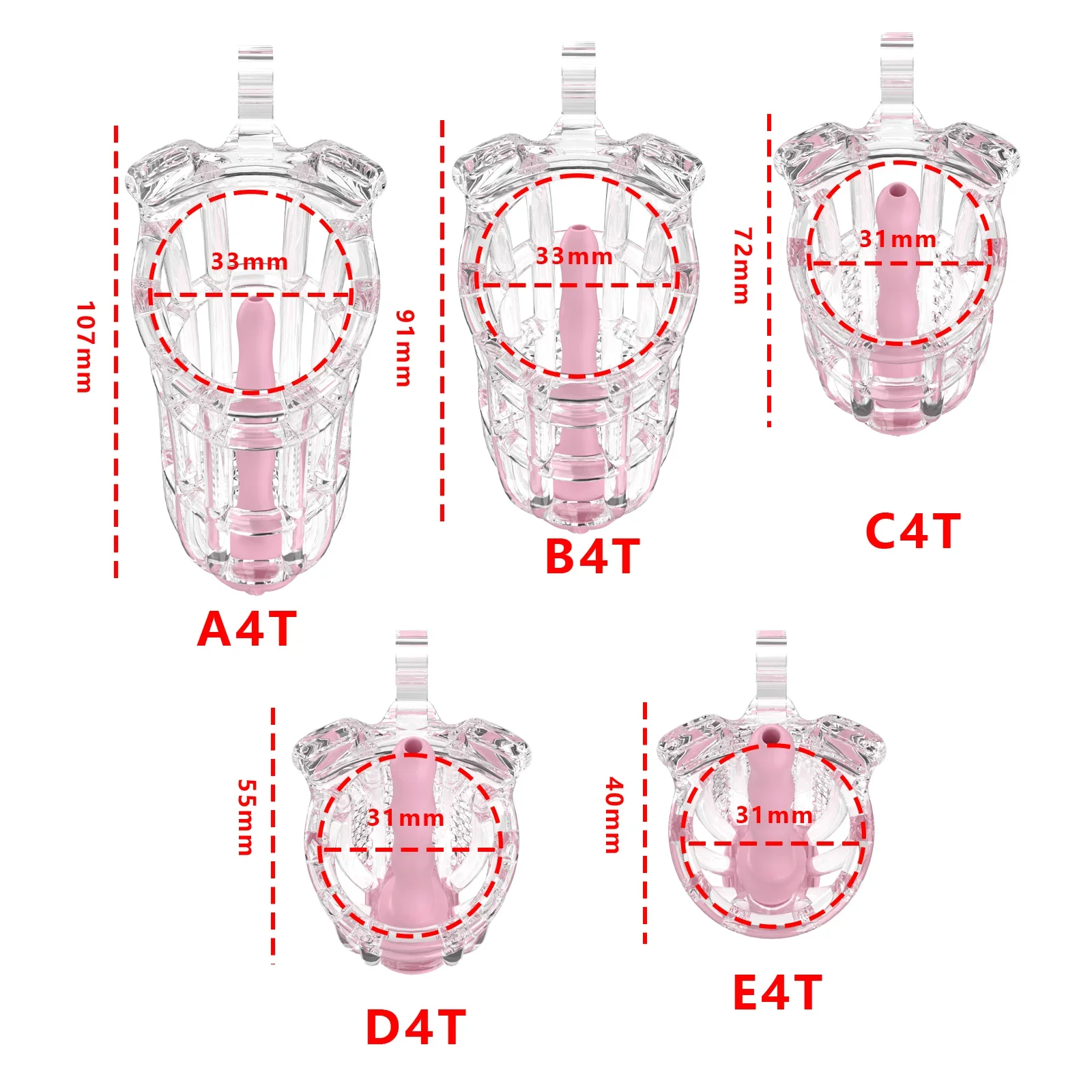 High Quality Micro Beehive Chastity Cage Device정조대Cock Cage With 5 Size Penis Rings,Sissy Penis Cage Chastity Belt gode Sex Toys