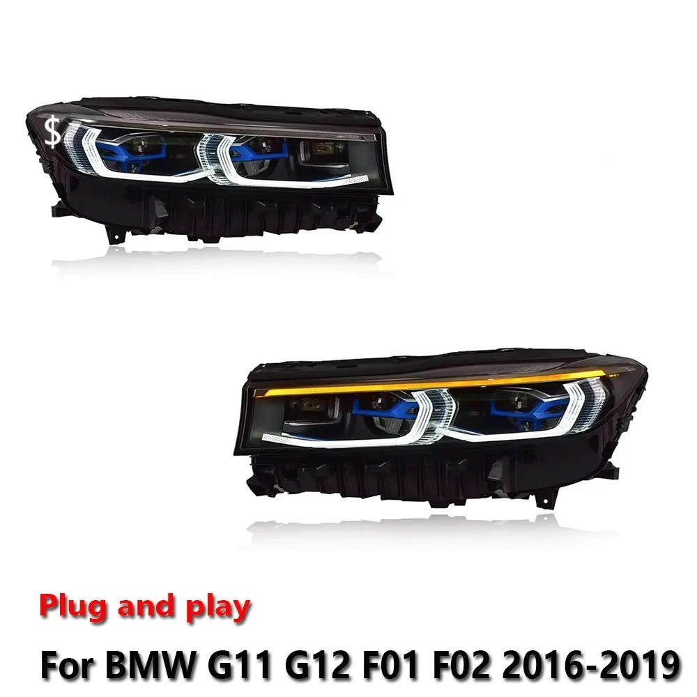 

Светодиодные фары для BMW G11 G12 F01 F02 2016-2019: противотуманные фары, ДХО, стоп-сигналы, указатели поворота, установка Plug and Play