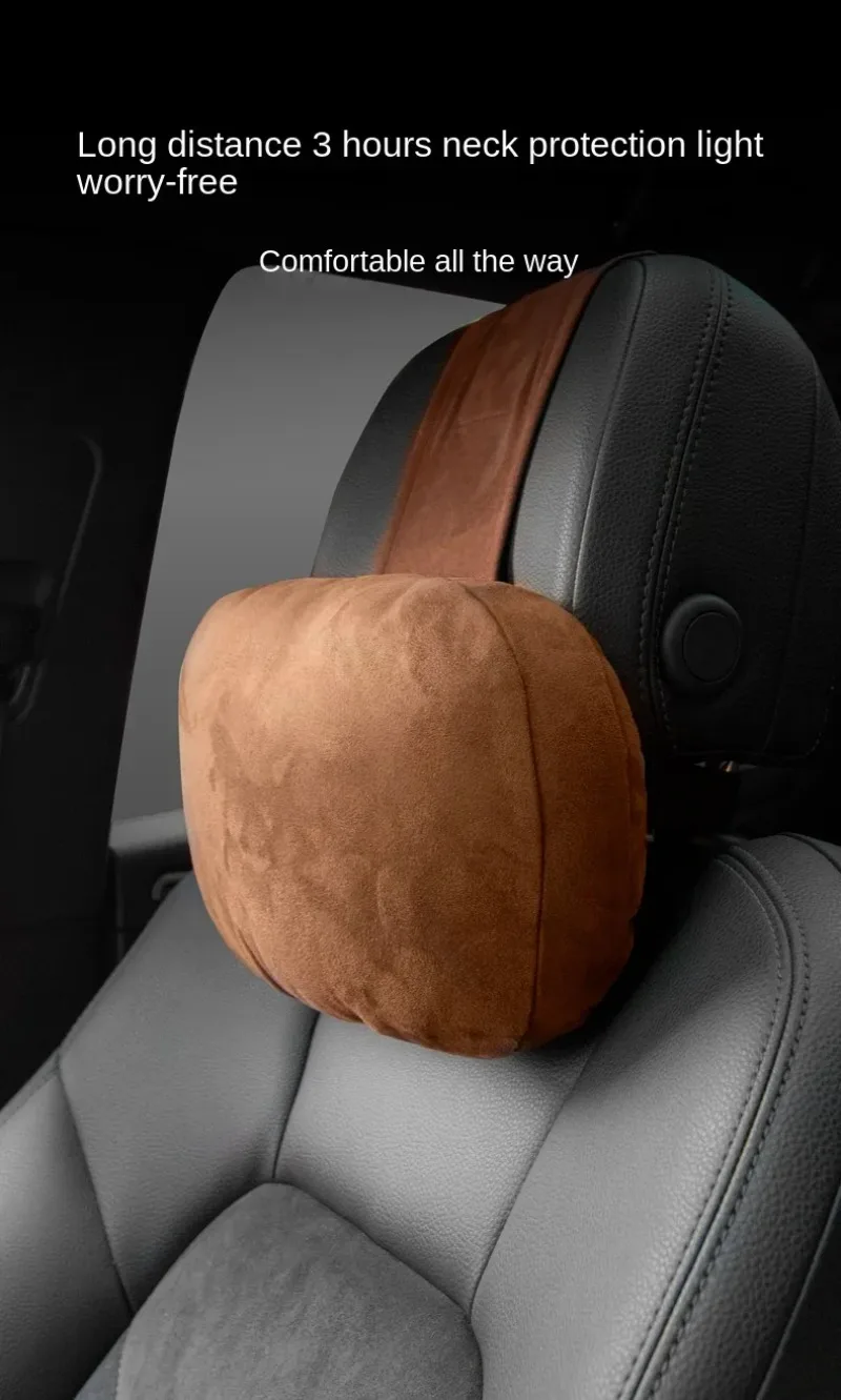 1/2PCS Auto Kopfstütze Nackenstütze Sitz/Maybach Design Klasse Weiche Universal Einstellbare Auto Kissen Nackenstütze kissen Hohe Qualität – Detail 3