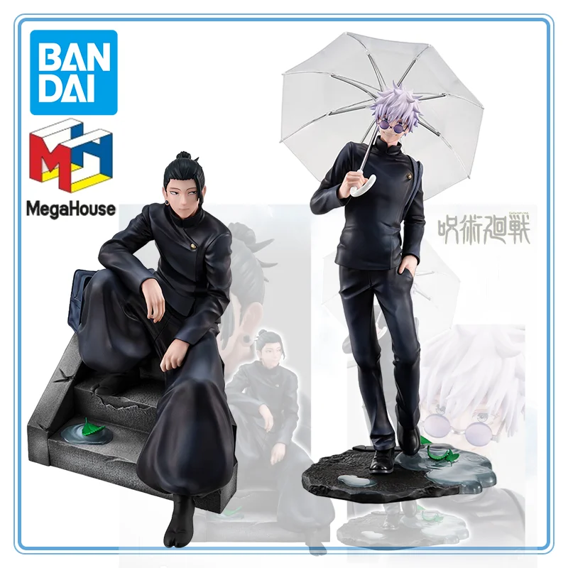 

BANDAI MegaHouse Original Jujutsu Kaisen Gojou Satoru - Getou Suguru Kousen Ver. Anime Cartoon Garage Kit Model Decoration