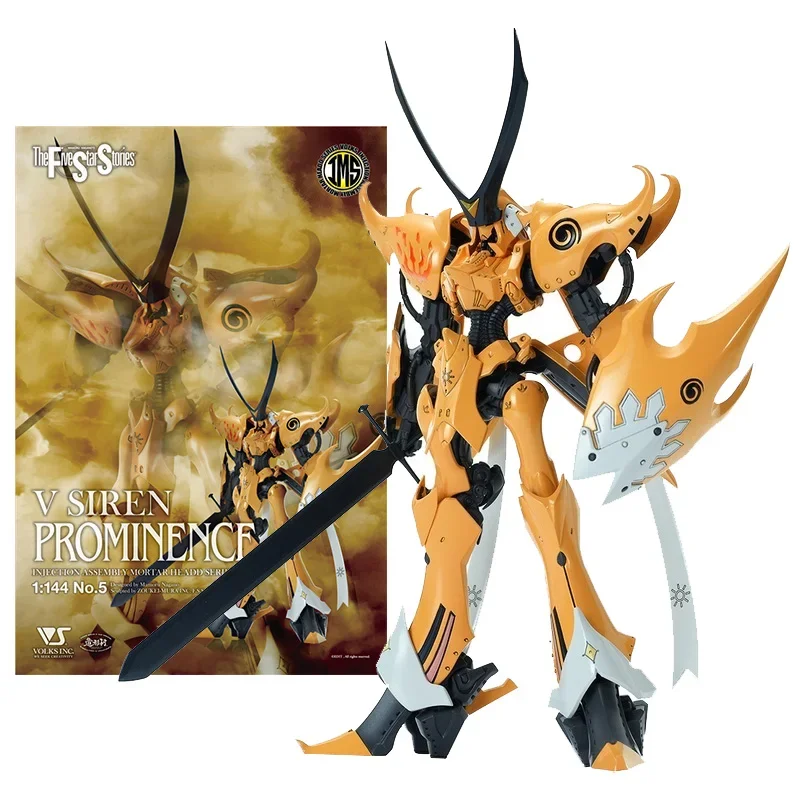 Genuine The Five Star Stories Anime Figure IMS 1/144 V Siren Prominence Collection Model Anime Action Figure Toys for Children