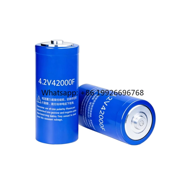 

HESC-Screw 4.2V 42000F Hybrid Lithium Supercapacitor Fast Charge Discharge High Energy Density for Industrial Power Backup