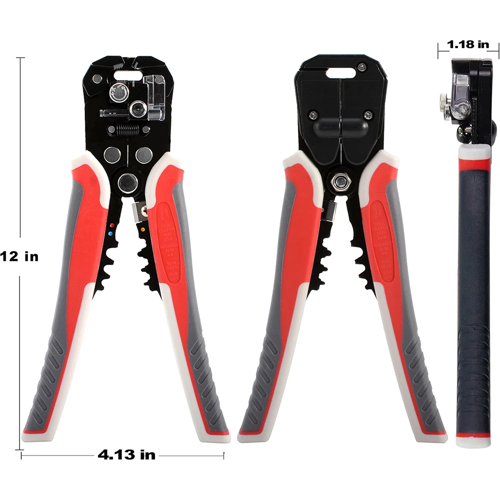 Upgrade Wire Stripper Tools Multitool Pliers Automatic 3 In1 Stripping Cutter Crimping Cable Wire Electrician Repair Tools