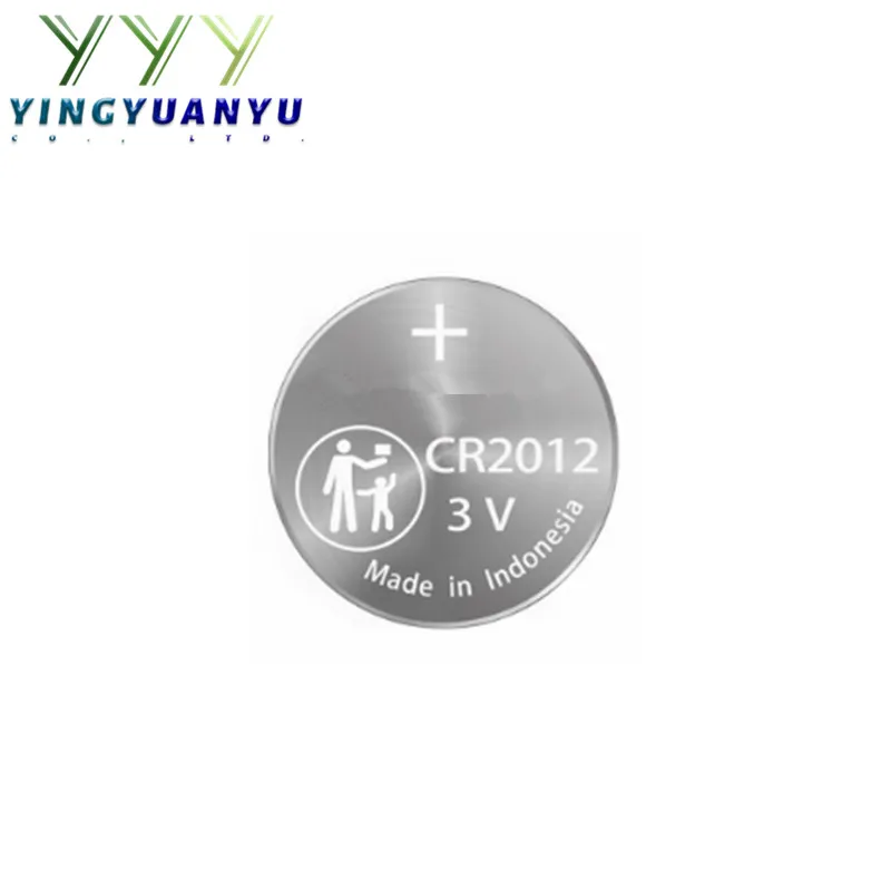 Оригинальный 100% новый 5-50 шт./лот 3 В CR2012 литиевая батарея CR-2012 кнопочные батарейки для ключей от машины электронные часы калькулятор игрушка