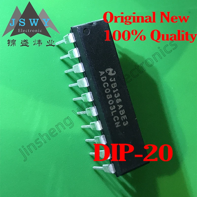 5PCS ADC0803LCN ADC0803 ADC0802LCN ADC0805LCN Direct DIP-20 Digital-to-Mode Chip IC New Genuine Free Shipping