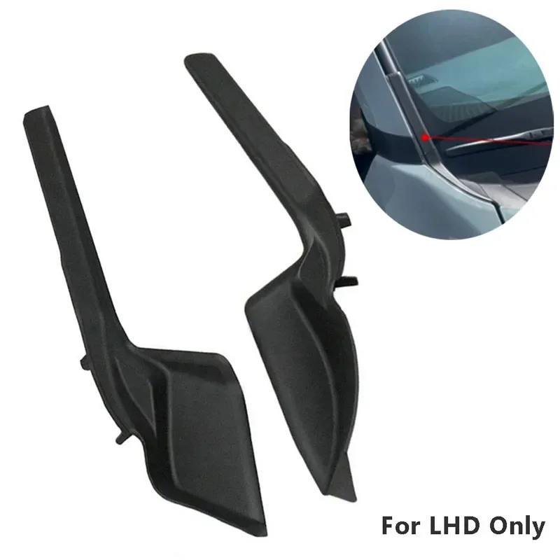 LHD Car Front Windshield Wiper Side Cowl Extension Cover Trim Accessories For Toyota RAV4 2019 2020 2021 2022 53867-0R070