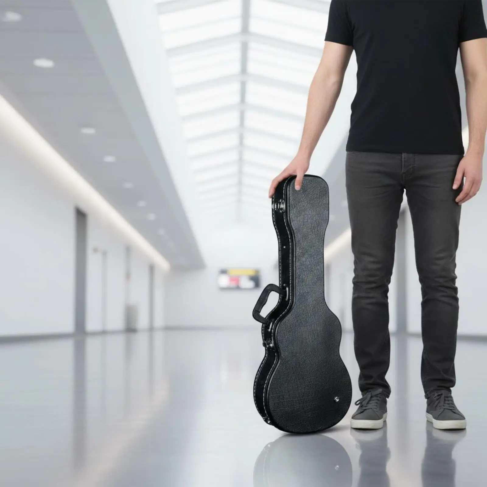 30 Inch Guitar Case Thickened Small Guitar Case Musical Gear Safeguarding Soft Soft Lining for Shipping view 5