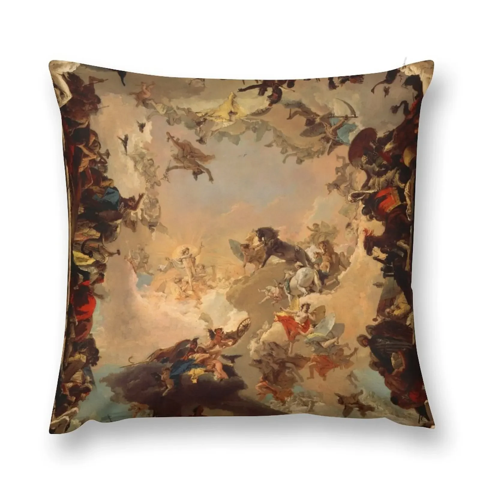 

Allegory of the Planets and Continents Throw Pillow Pillowcases Cushion Covers Sofa Sofa Cushions Covers pillow