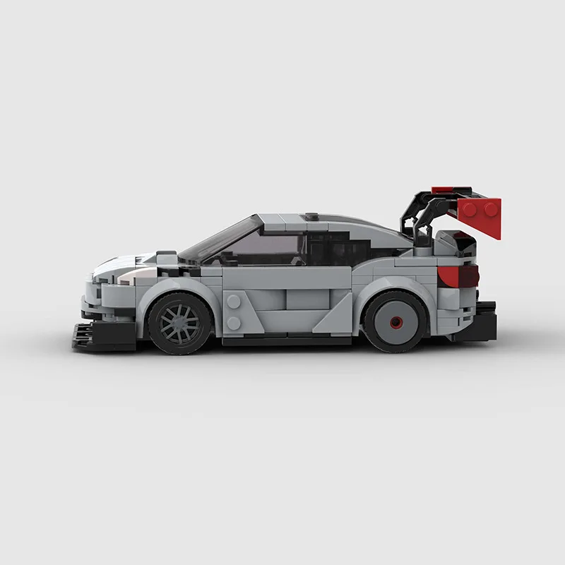 Compatible with Lego small particles luxury sports car racing moc puzzle assembly children's building block toys  wholesale