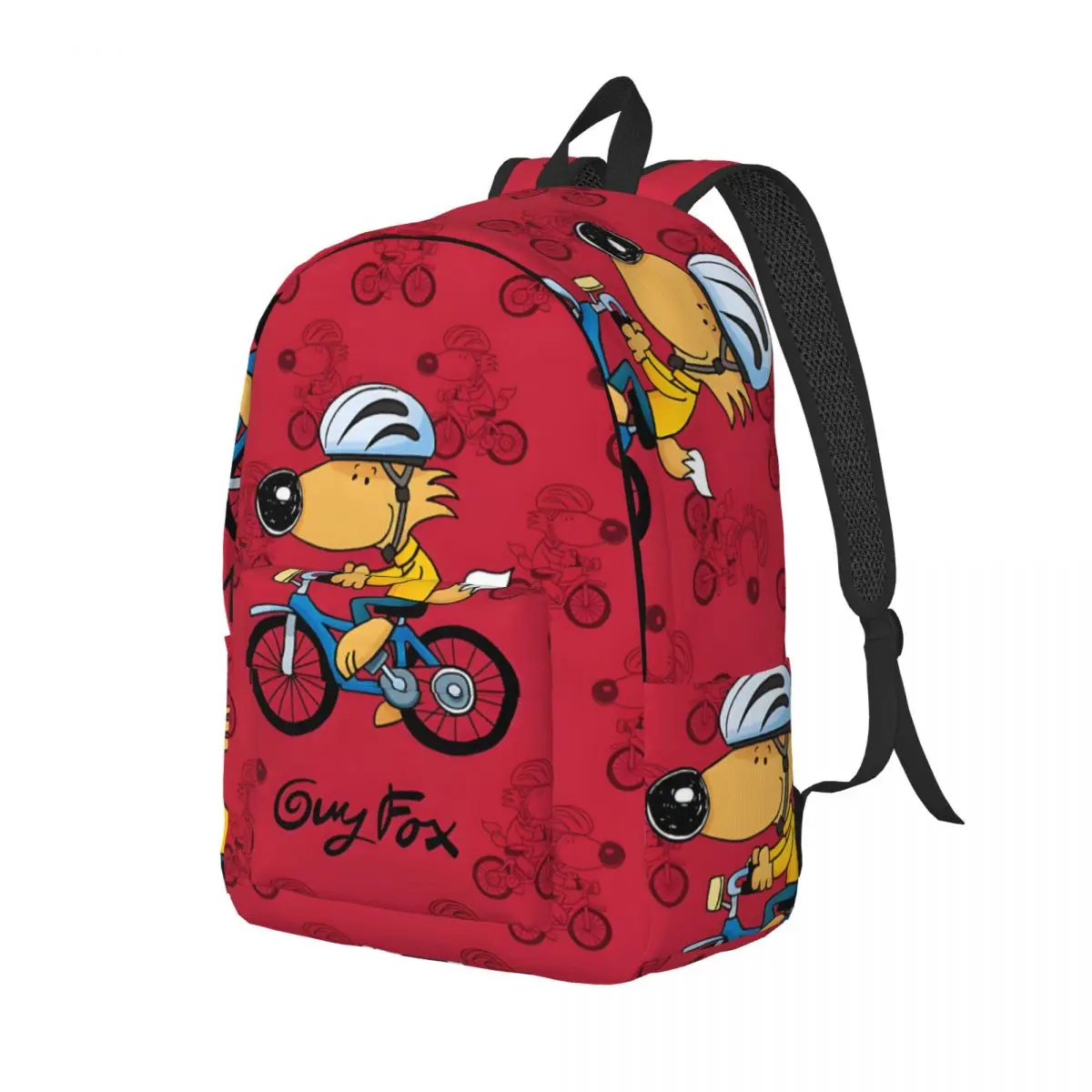 Light Cycling Cool Daypack Picnic Retro Washable G-Guy Foxs Grils College Bag For Gifts