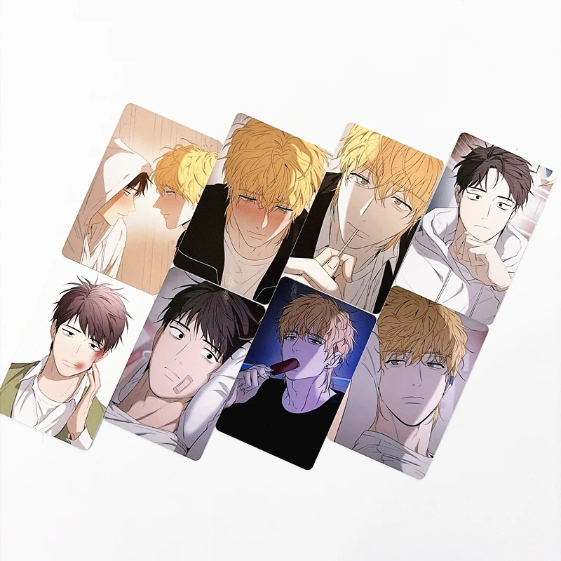 14Pcs/Set Yang Il-woo and I Manhwa Lomo Cards Yang Ilwoo & Jang Baekhee BL Webtoon Photo Cards for Fans Collection & Gift image 3