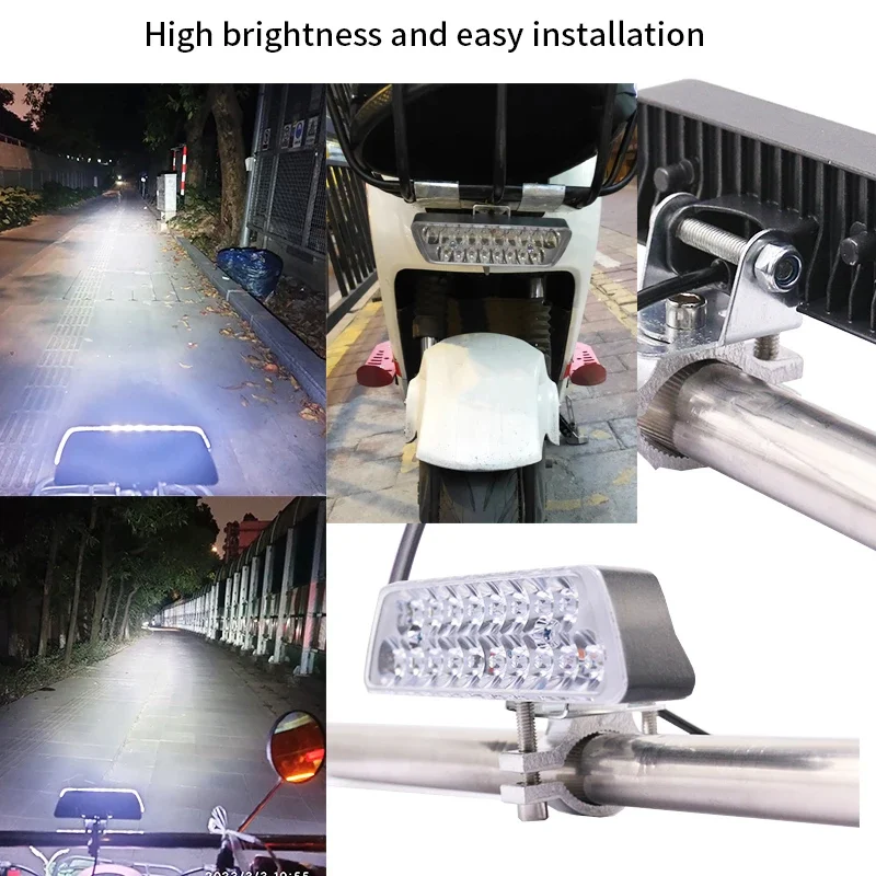 Car Work Light LED Spot Flood 4x4 Offroad LED Working Led Bar Vehicle SUV ATV Tractor Boat Trucks 12V 24V Fog Lamp Accessories