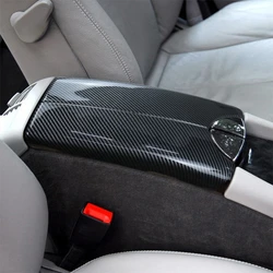 Car Styling Center Console Tidying Armrest Box Panel Cover Sticker Trim For Mercedes Benz E class W211 2003-2008 Car Accessories