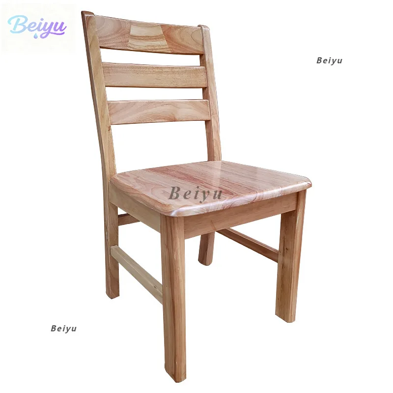 Solid wood conference chair Solid wood foot office training chair Meeting room Hotel school meeting chair Four-legged mahjong ch