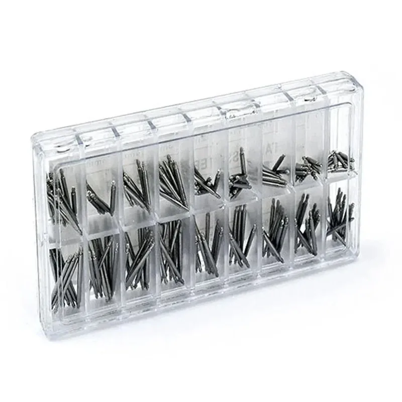 270pcs/set Strainless Steel Spring Bars Dia 1.5mm length8mm - 25mm/ Watchband Strap Belt Watch Repair Tools Pin image 5
