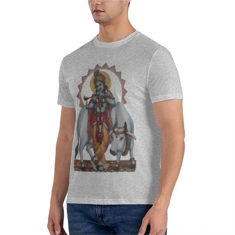 summer fashion t-shirt men krishna Classic T-Shirt T-shirt men men clothing tops