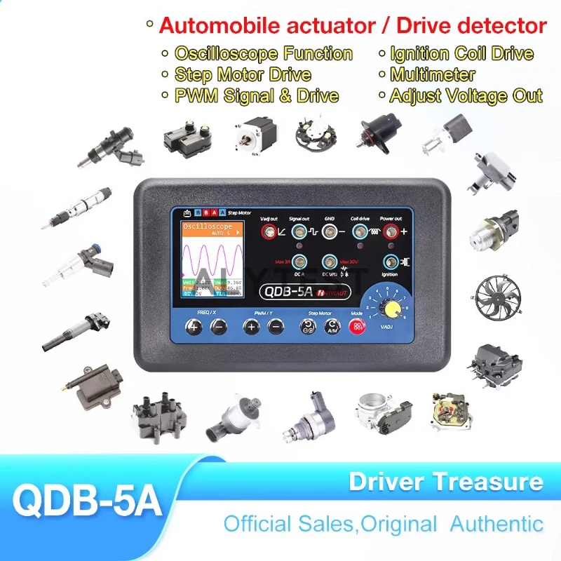 

QDB3A 4A 5A Automotive Drive Treasure Detector High Voltage Ignition Coil Injector Solenoid Valve Stepper Motor