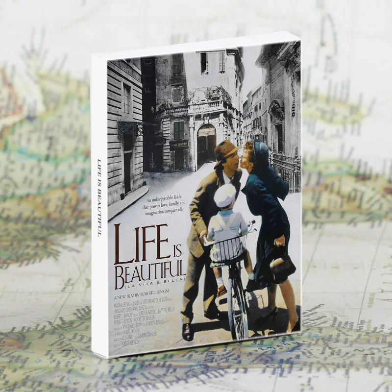 

Набор открыток «Жизнь прекрасная», 30 шт., коллекционные открытки с художественным принтом в кинотематике для подарков, почтовых отправлений и украшений для дома