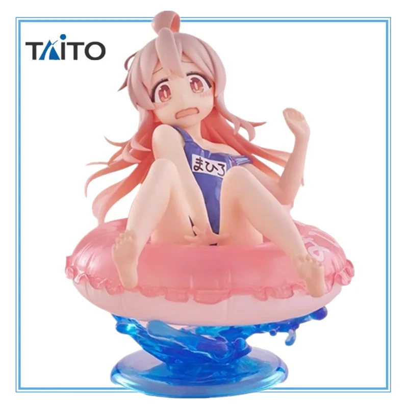 

В наличии оригинальная фигурка TAITO Aqua Float для девочек Oyama Mahiro ПВХ 10 см, модель персонажа аниме, коллекция кукол, рождественские игрушки, подарки