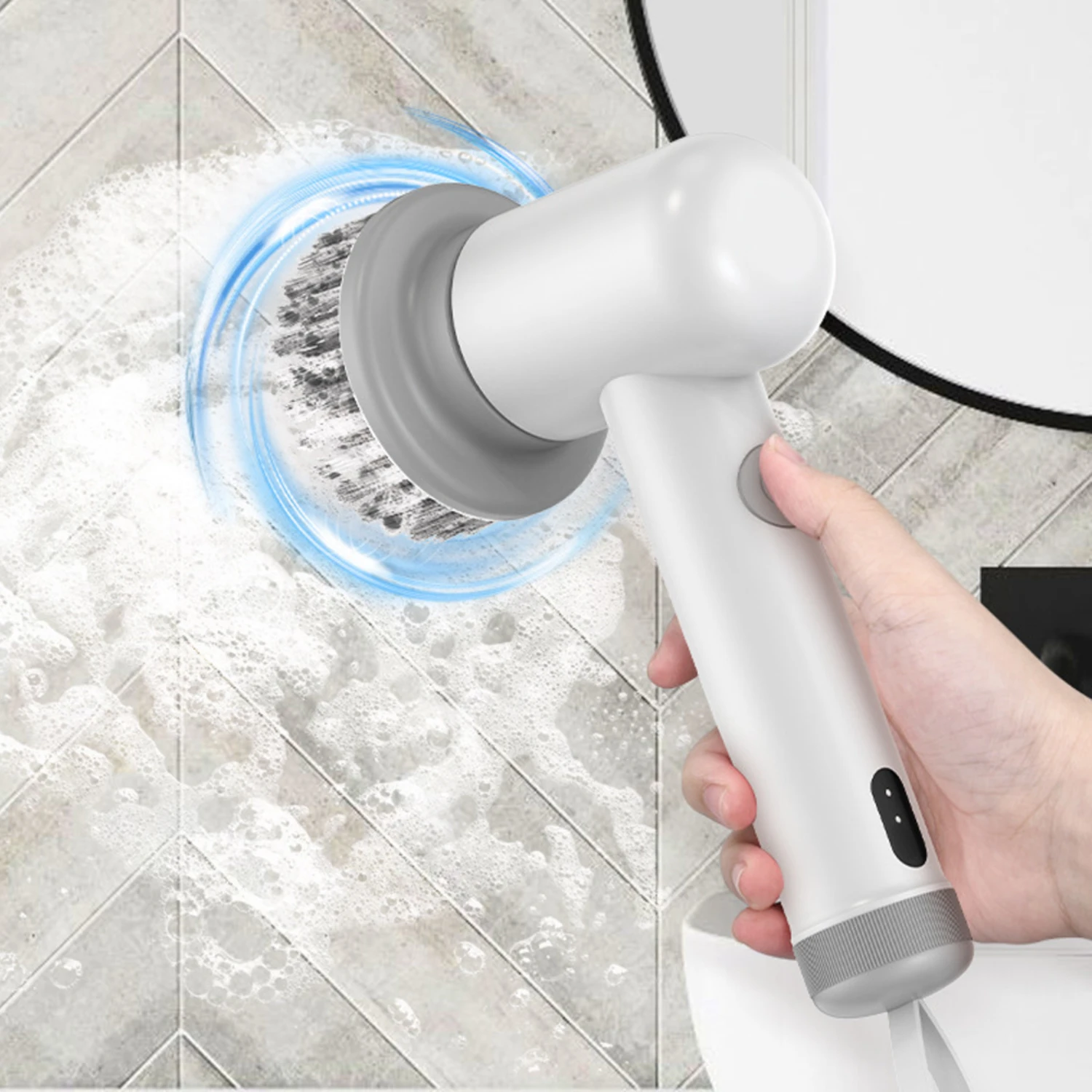 

Effortless, Durable, and Powerful USB Charging Brush for Superior Waterproof Cleaning - Designed for Maximum Efficiency and Long