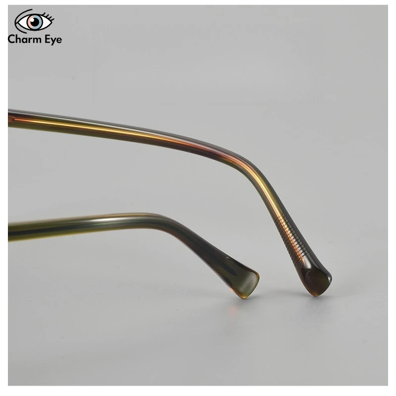 2025 اليابان الرجعية الرجال خلات إطارات النظارات عالية الجودة البيضاوي إطار كبير موضة النساء قصر النظر القراءة مكافحة نظارات الضوء الأزرق