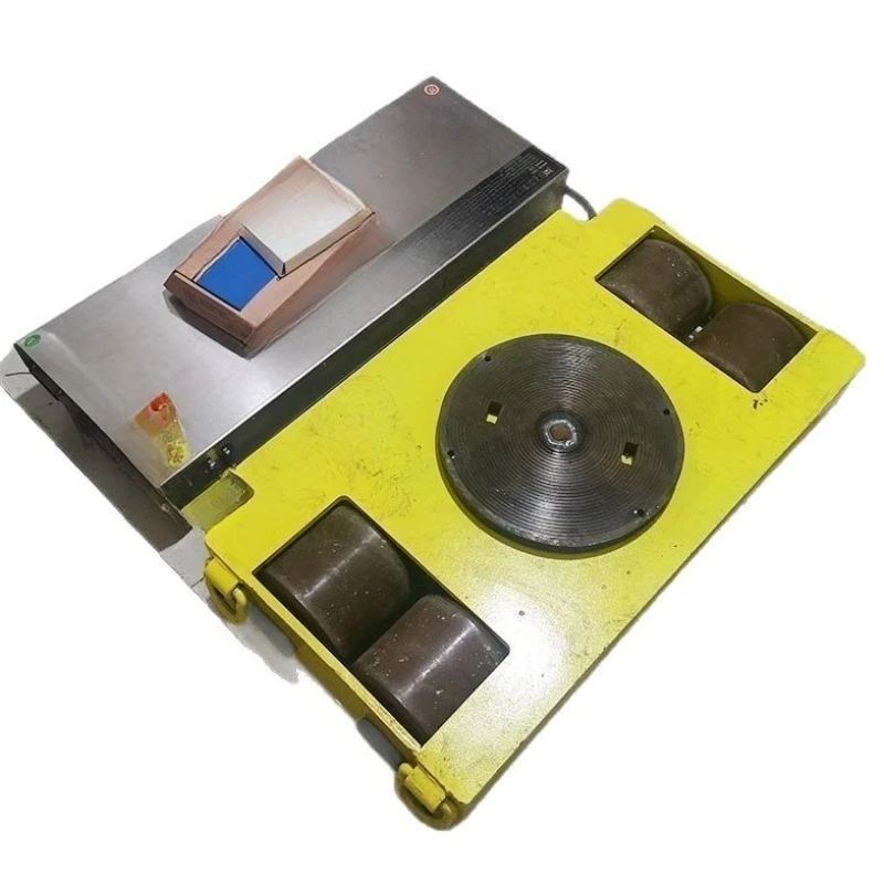 Rotating trackless truck, lifting ground cattle heavy shift, wireless remote control electric straight machine