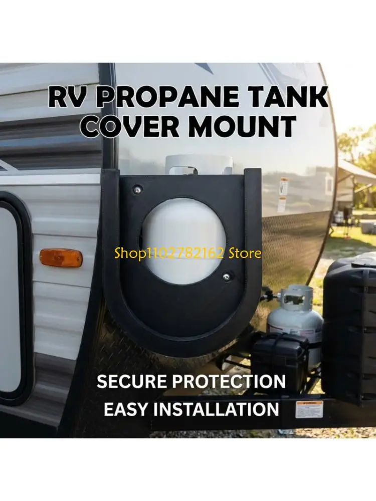 547B Easy Install Shockproof ABS LPG Gas Bottle Frame Bracket Support For Campervans And Travel Trailers Campers