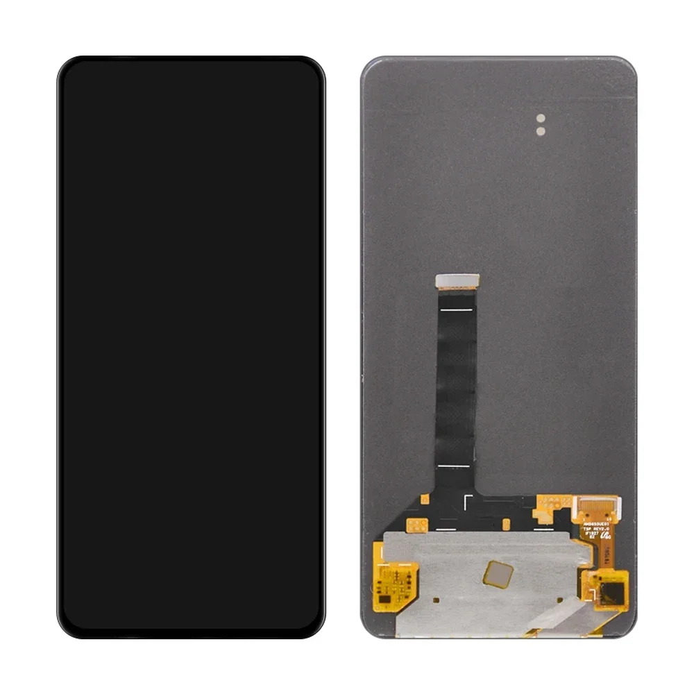 For Oppo Reno2 LCD Display with Fingerprint Touch Screen Digitizer Assembly Replacement For Reno 2 PCKM70, PCKT00