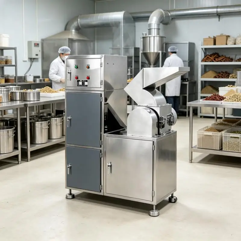 Seashells Grinding Herbal Root Red Chilli Mill Coarse Candy Stainless Steel Egg Shells Crusher Dry Cassava Crush Machine
