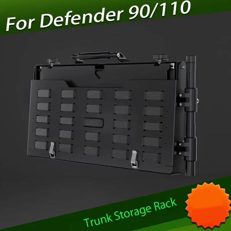 Trunk Storage Rack Suitable for PLUMB Land Rover Defender 90 110 Tailgate Platform Outdoor Off-road Camping Modified