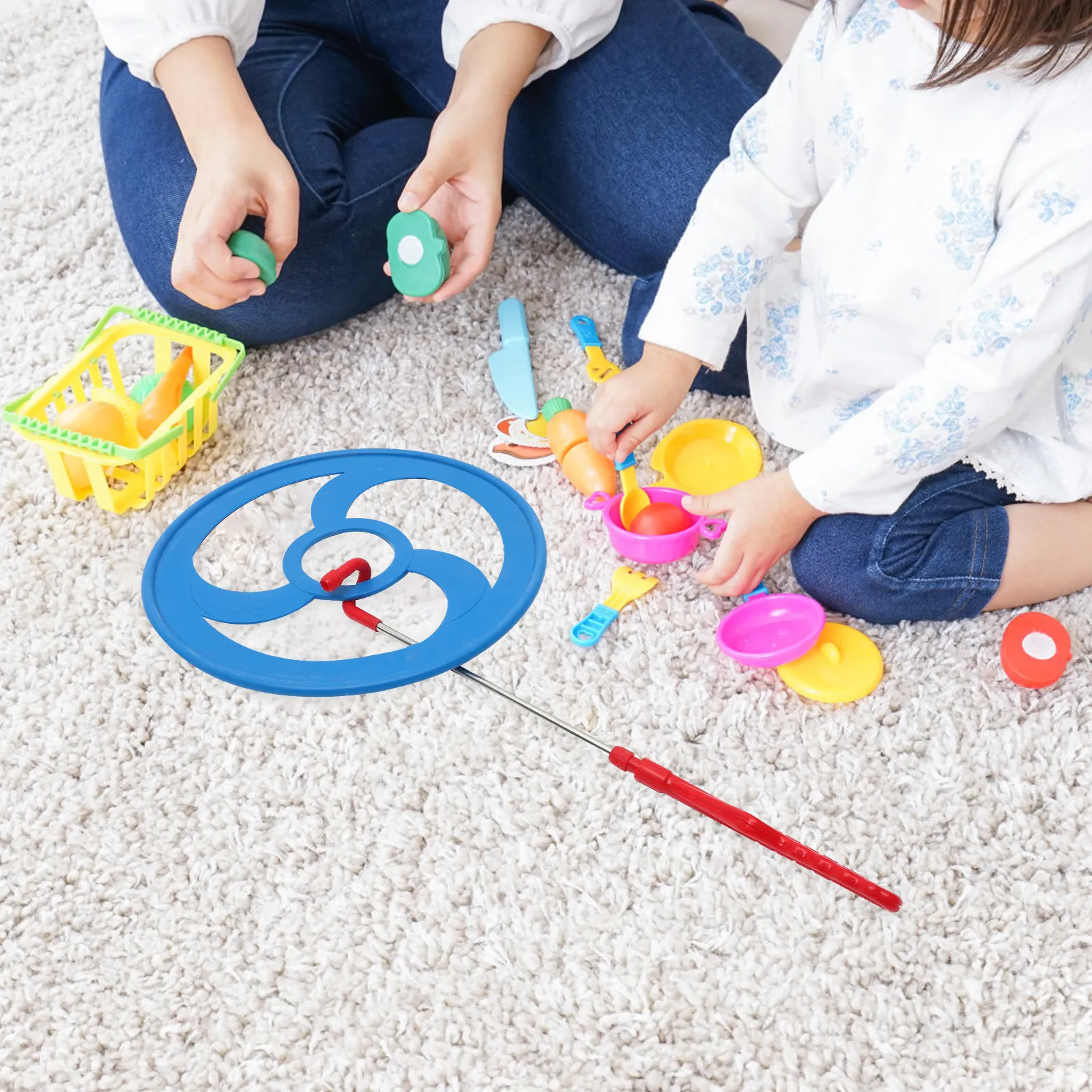 1セットのpvc製ローリングサークルリングバランストレーナー、子供向け教育的コーディネーションと感覚トレーニング、屋内屋外遊び用