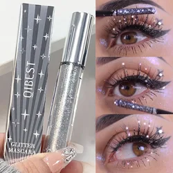 Diamond Glitter Mascara Fast Dry Waterproof Eyelashes Extension Makeup Long Lasting Curling Lengthens Shiny Eye Lash Cosmetics