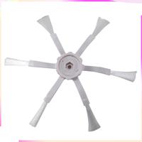B26B 8X White 6 Arms Side Brush For Xiaomi 1S MI Robot Vacuum 2 Roborock S50 S51 S5 Vacuum Cleaner Parts Accessories