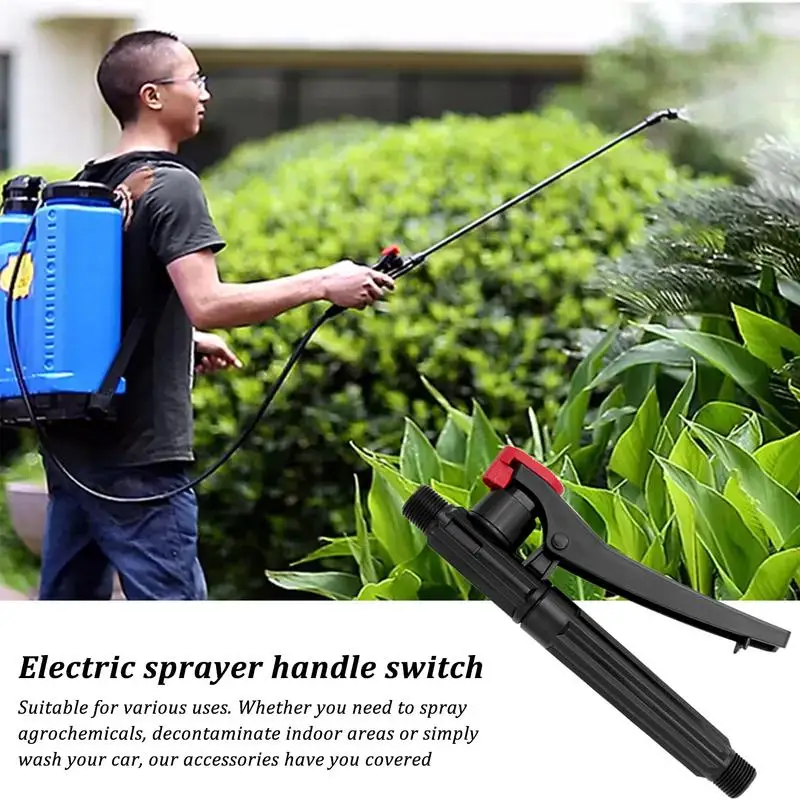 1Pcs Trigger Guns Sprayer Handle Parts For Garden Water Sprayer WeedPest Control Convenient For One Hand Operation