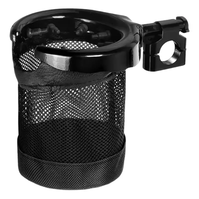 

Well Motorcycle Cup Holder Bottle Stand Adapter Drink Motorcycle Mesh Water Bottle Pocket Water Cup Holder Holder Fits Forhandle