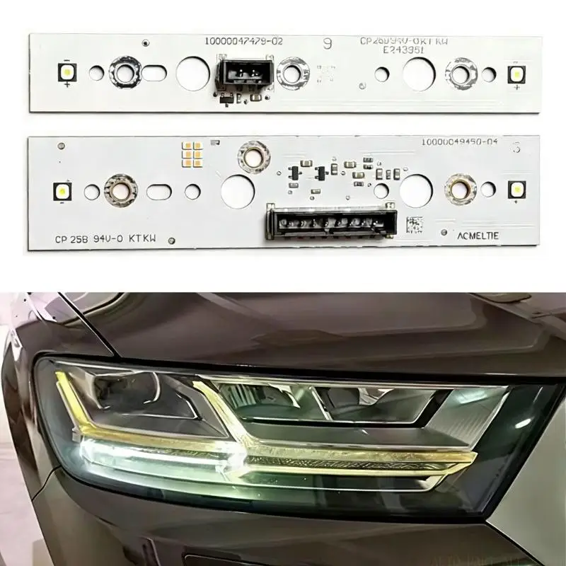 

J0MA Light Source Board Chip Car LED Headlights DRL Chips for 2016-2019
