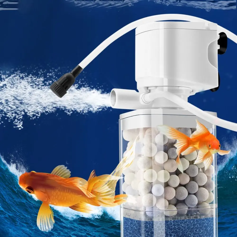 

Бесшумный погружной фильтр для аквариума, съемный насос для очистки воды, оксигенации, встроенный фильтр, циркуляционный насос для воды