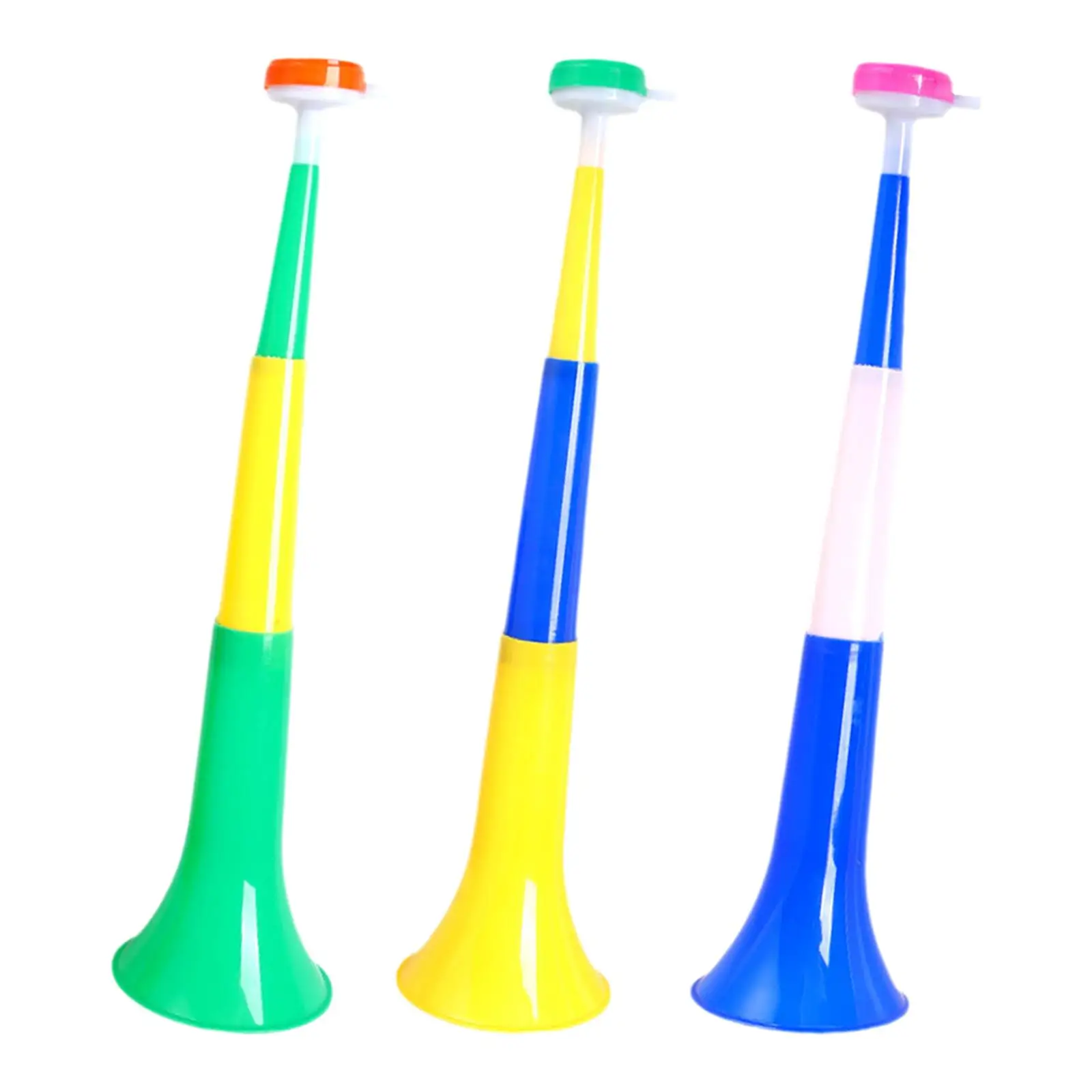 3Pcs Stadium Cheer Fan Trumpet Noise Maker Cheerleading Toy for Events