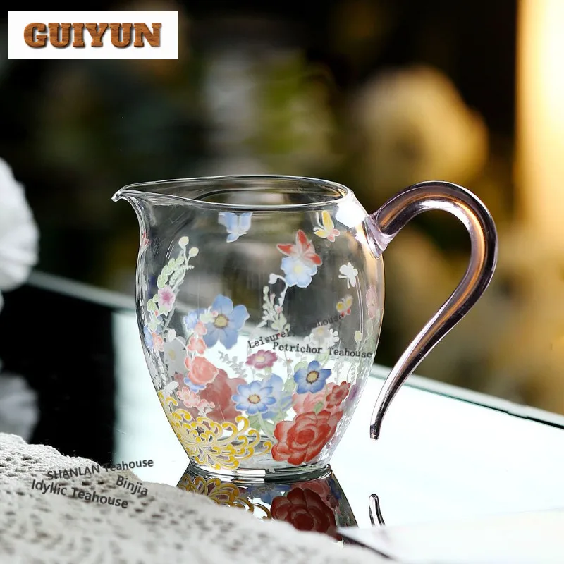 240Ml Flowers Glass… - image