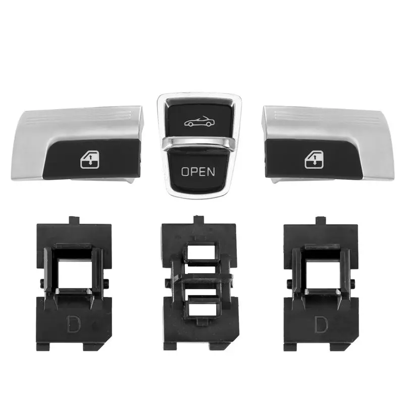 

AEE5-Car Right Left Roof Power Window Switch Button With Supporter For Ferrari 458 488 FF 247883 247885 82661100