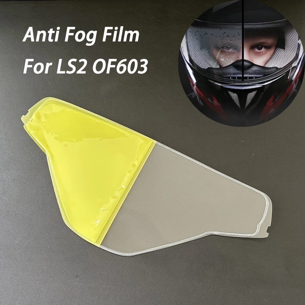 

Motorcycle Helmet Visor Film Anti Fog For LS2 OF603 Anti Fog Lens Helmet Accessories