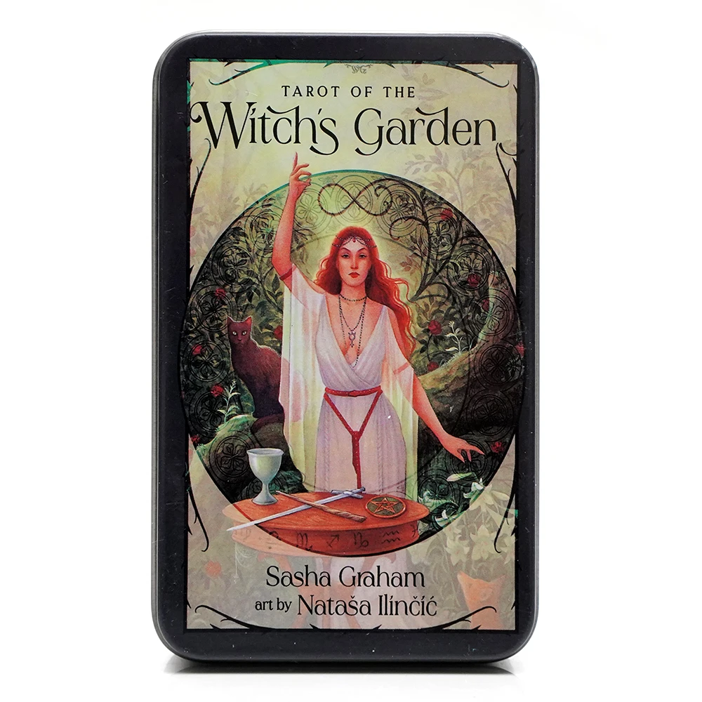 Tarot Garden of Witches 78 cartas clássicas Adivinhação e esoterismo