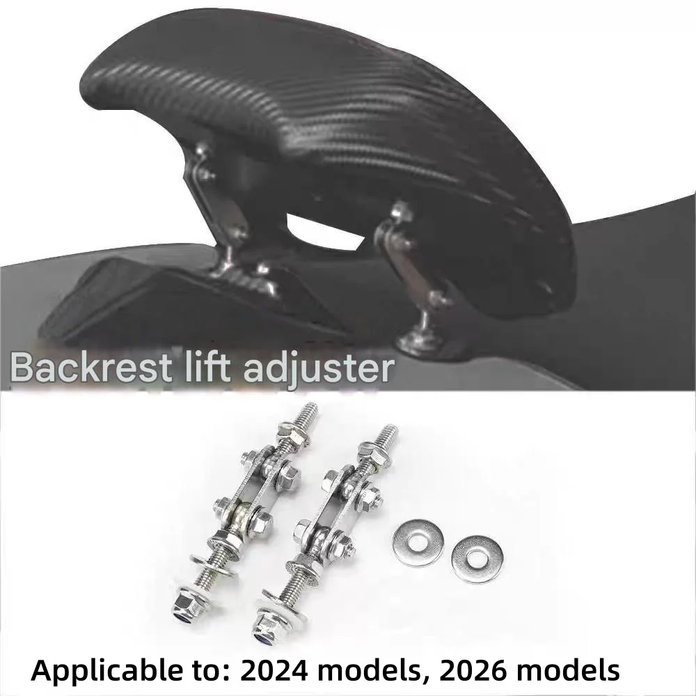 for ZONTES 368G 2024 motorcycle backrest modification lumbar support front and rear lift lumbar support bracket 2026 G368 G-368