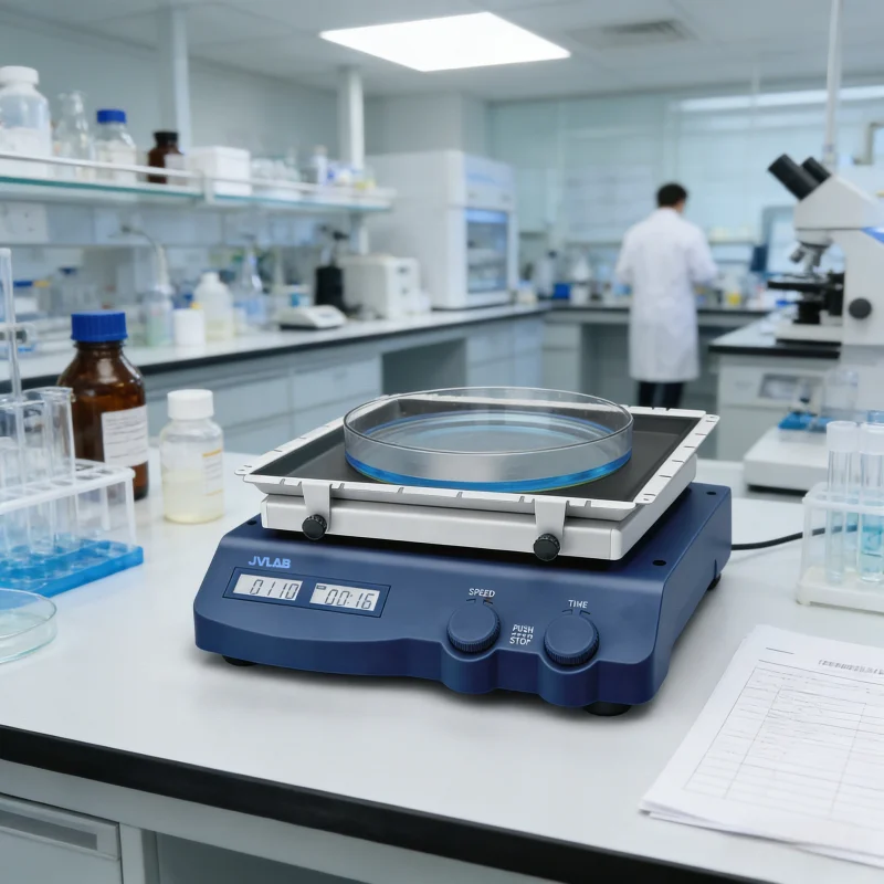 

Lab Multifunctional Orbital Decolorizing Shaker Max. Load Capacity 2.5kg / 7.5kg Speed 800rpm Includes Universal Attachment OEM