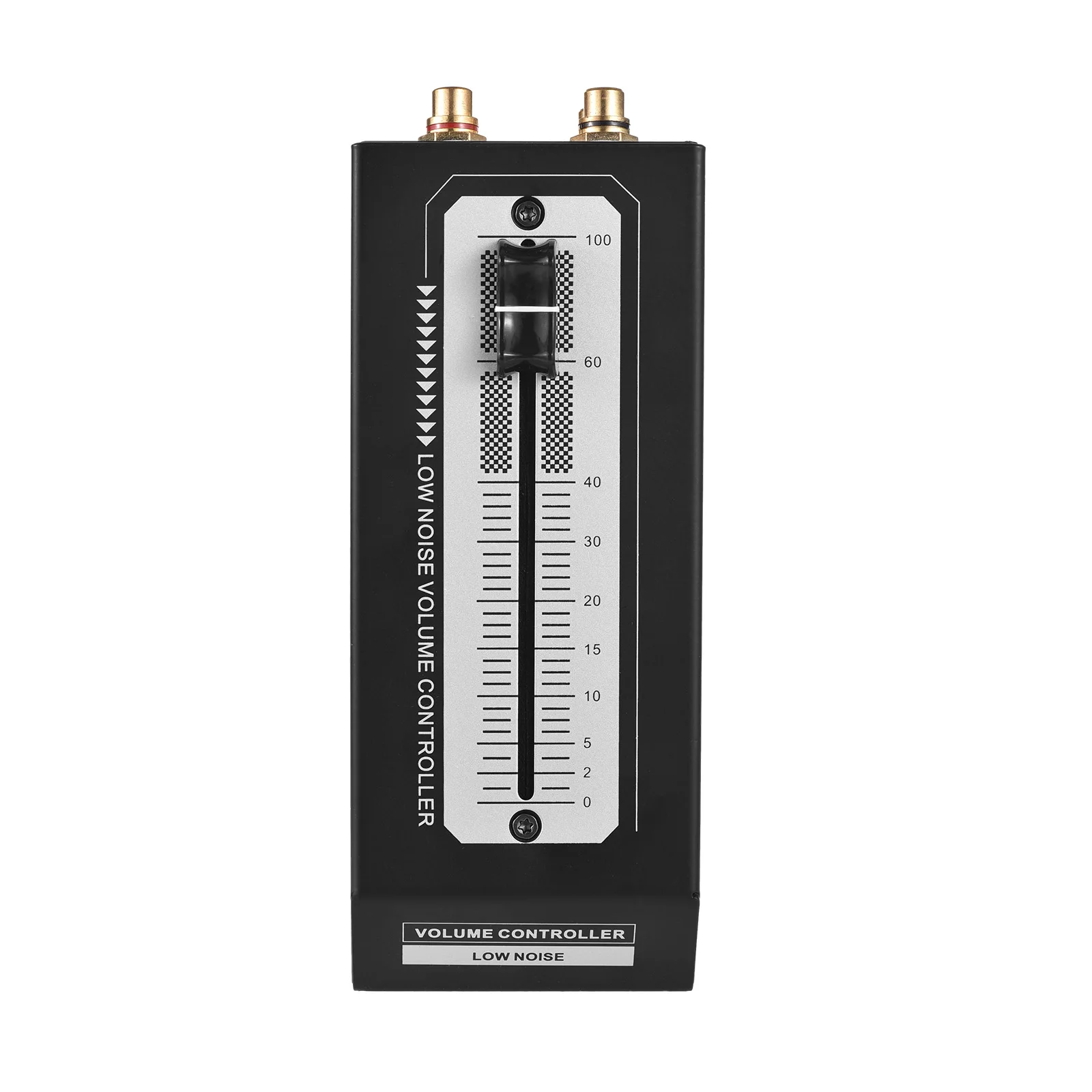 

Mini Volume Controller Passive Preamp Active Speaker Volume Adjustment Device without External Power Supply Lossless Output RCA