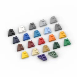100pcs blocchi per edifici 24299 cuneo, piastra 2x2 sinistra collezioni Bulk Modular GBC High-Tech MOC Set