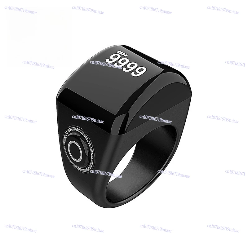 Smart Ring, Wireless Bluetooth Finger Ring with Data Counter, Time Reminder Wearable Daily Accessory